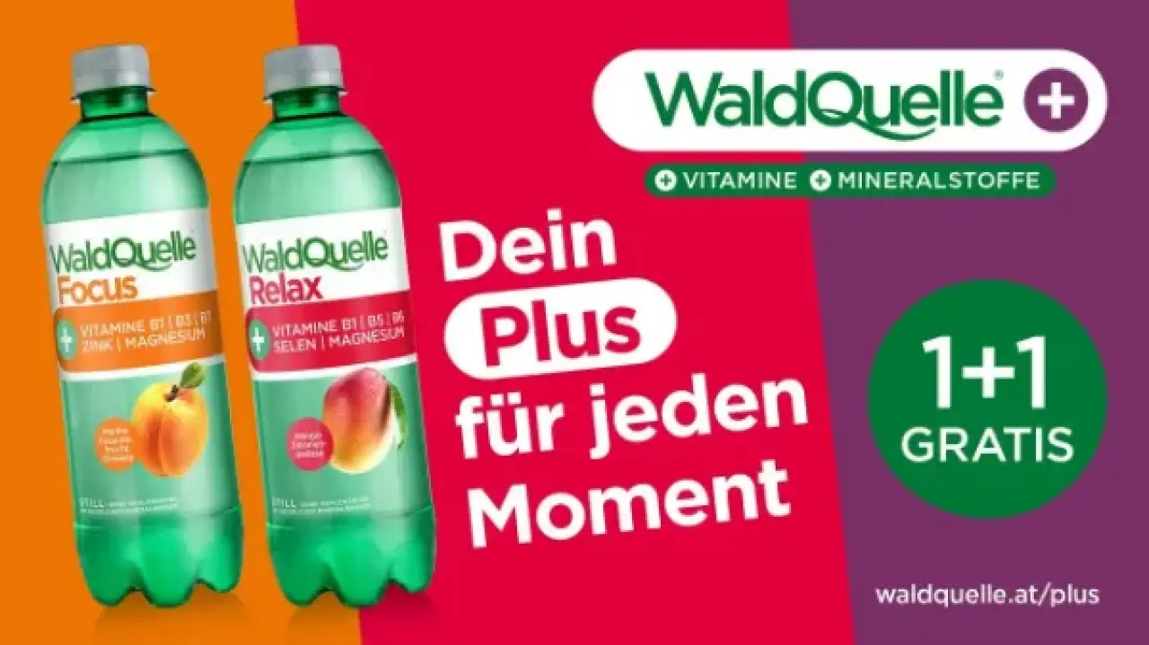 Waldquelle Plus - Vitamin Wasser