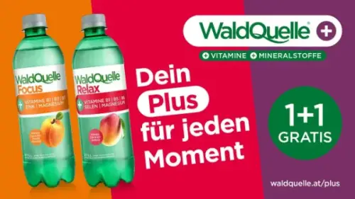 Waldquelle Plus - Vitamin Wasser