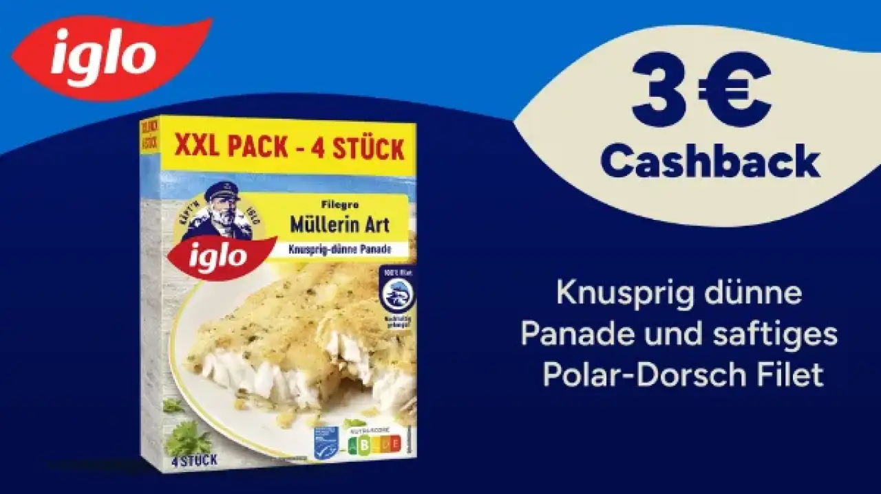 iglo Filegro Müllerin Art XXL Pack