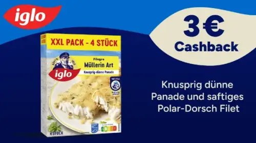 iglo Filegro MĂĽllerin Art XXL Pack