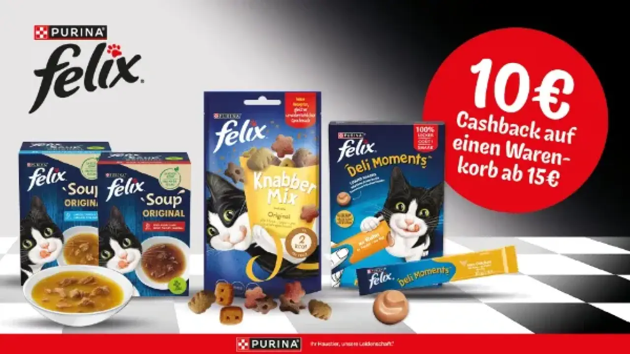 Purina FELIX Soups & FELIX Snacks