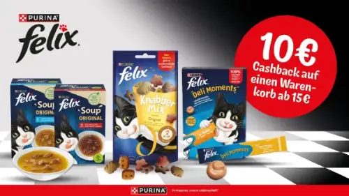 Purina FELIX Soups & FELIX Snacks