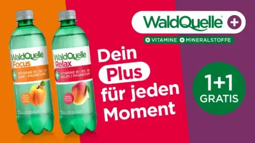 Waldquelle Plus - Vitamin Wasser