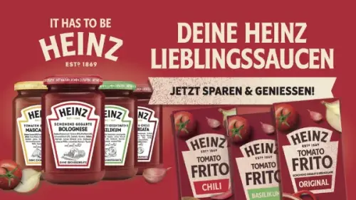 Heinz Tomato Produkte & Pasta Saucen