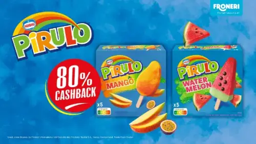 Pirulo Eis Multipackung 80% Cashback