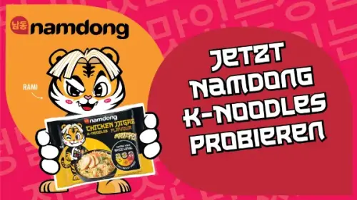 Namdong – Korean Style Instant-Nudeln