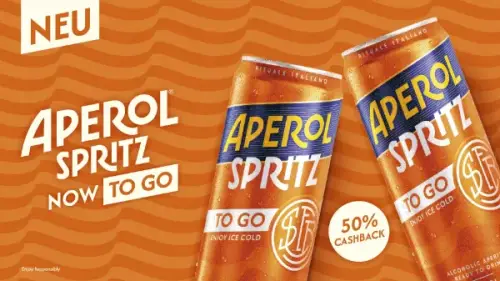 APEROL SPRITZ TO GO – NEU IN DER DOSE - 50%