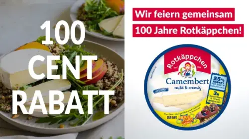 100 Jahre Rotkäppchen Camembert