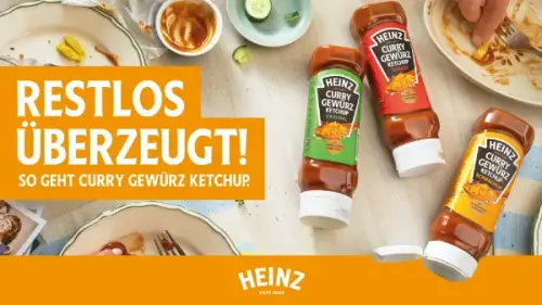 Heinz Curry Gewürz Ketchup
