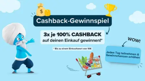 Cashback-Gewinnspiel