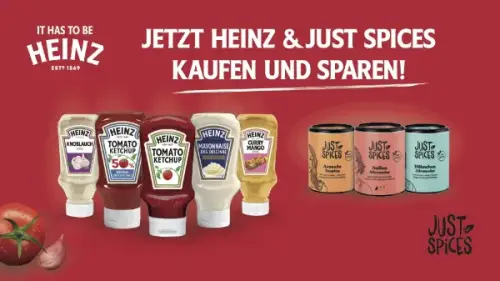 Heinz Saucen & Just Spices