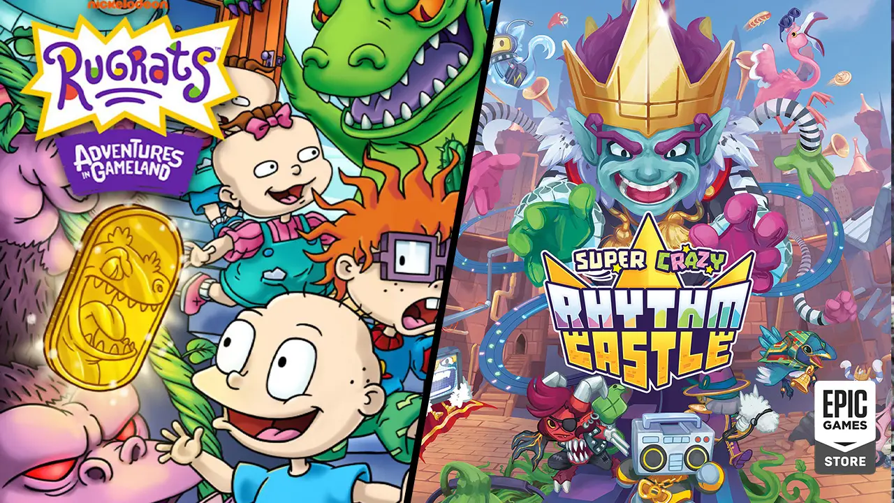 Rugrats: Adventures in Gameland und Super Crazy Rhtym Castle ab 12. 9. geschenkt