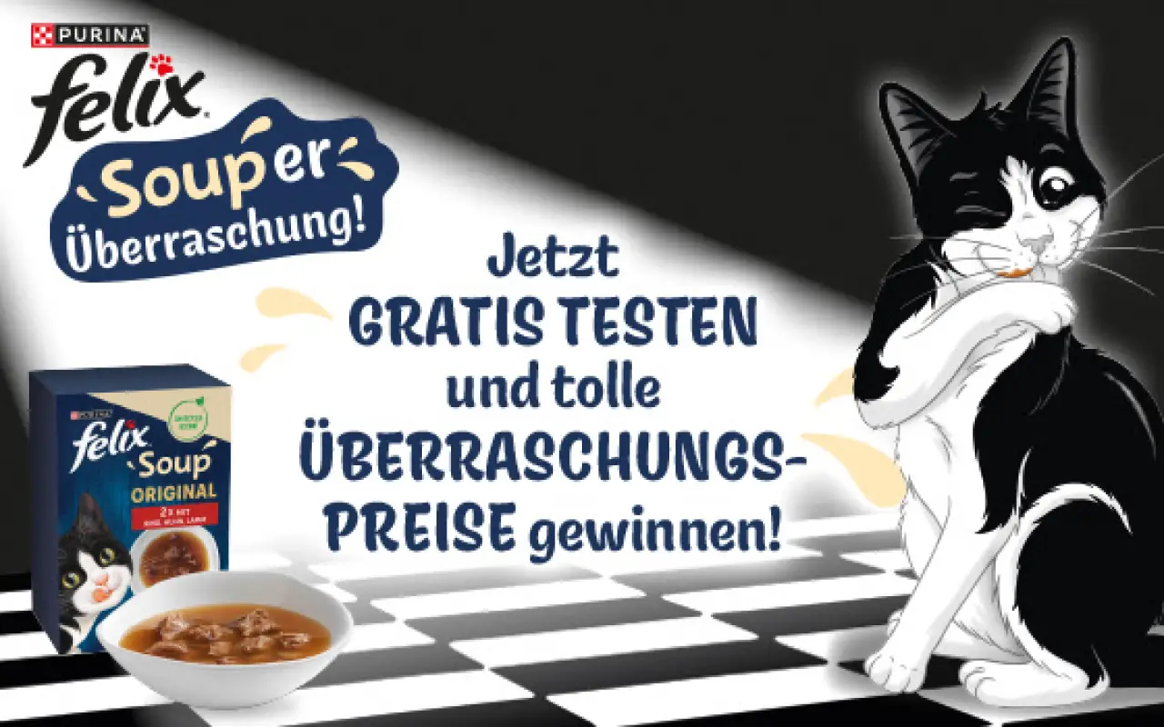 FELIX Souper Überraschung: Bis zu 5 € Cashback und tolle Preise gewinnen!