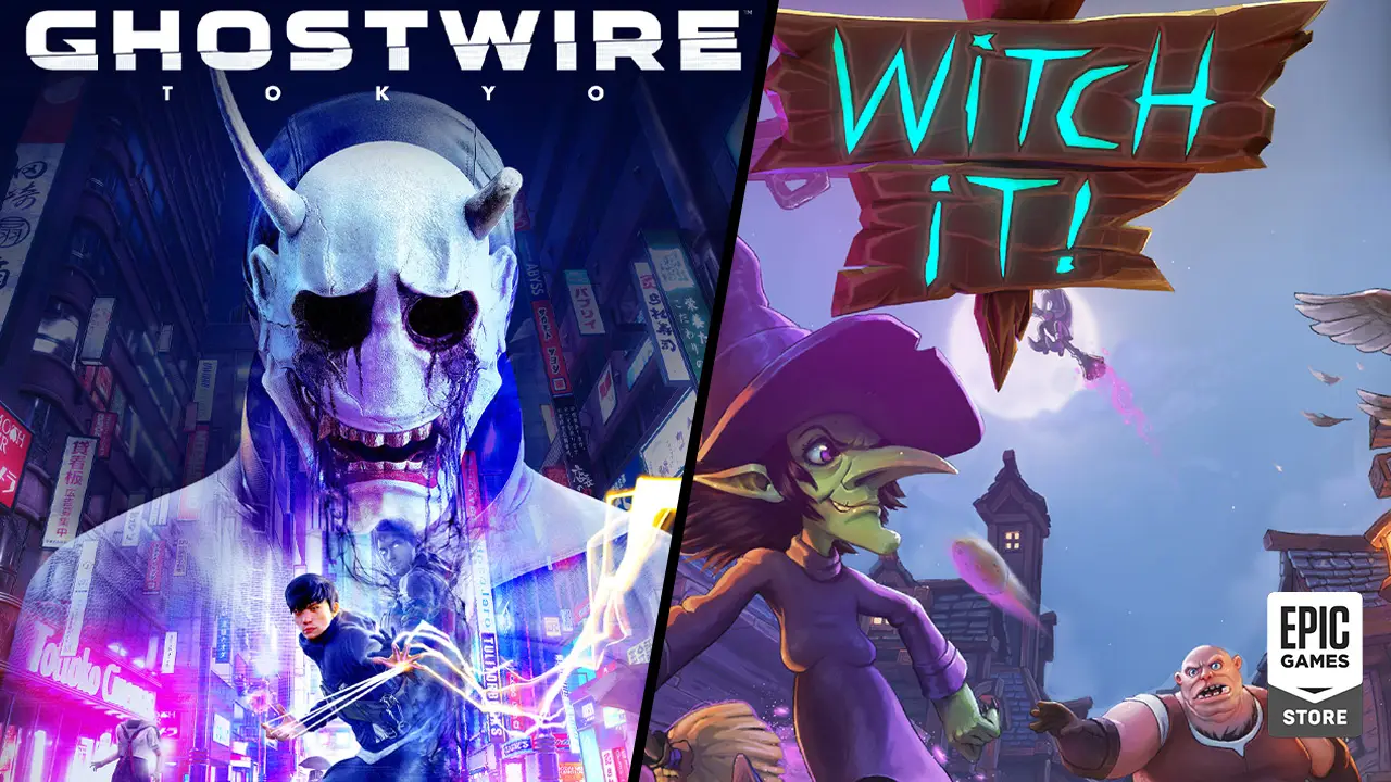 Epic Games Store: Ghostwire: Tokyo und Witch It kostenlos ab dem 31.10.