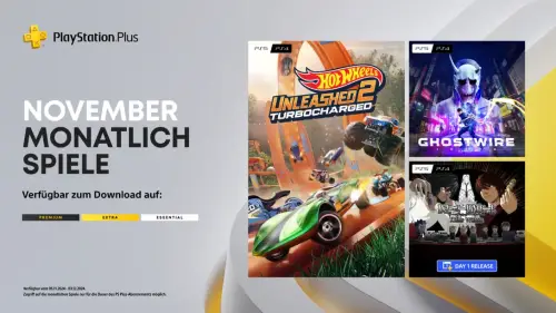 PlayStation Plus Gratis-Spiele ab dem 5. November 2024