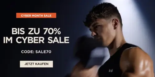 Cyber Week bei Myprotein: Bis zu 70 % im Sale + Extra-Rabatte!