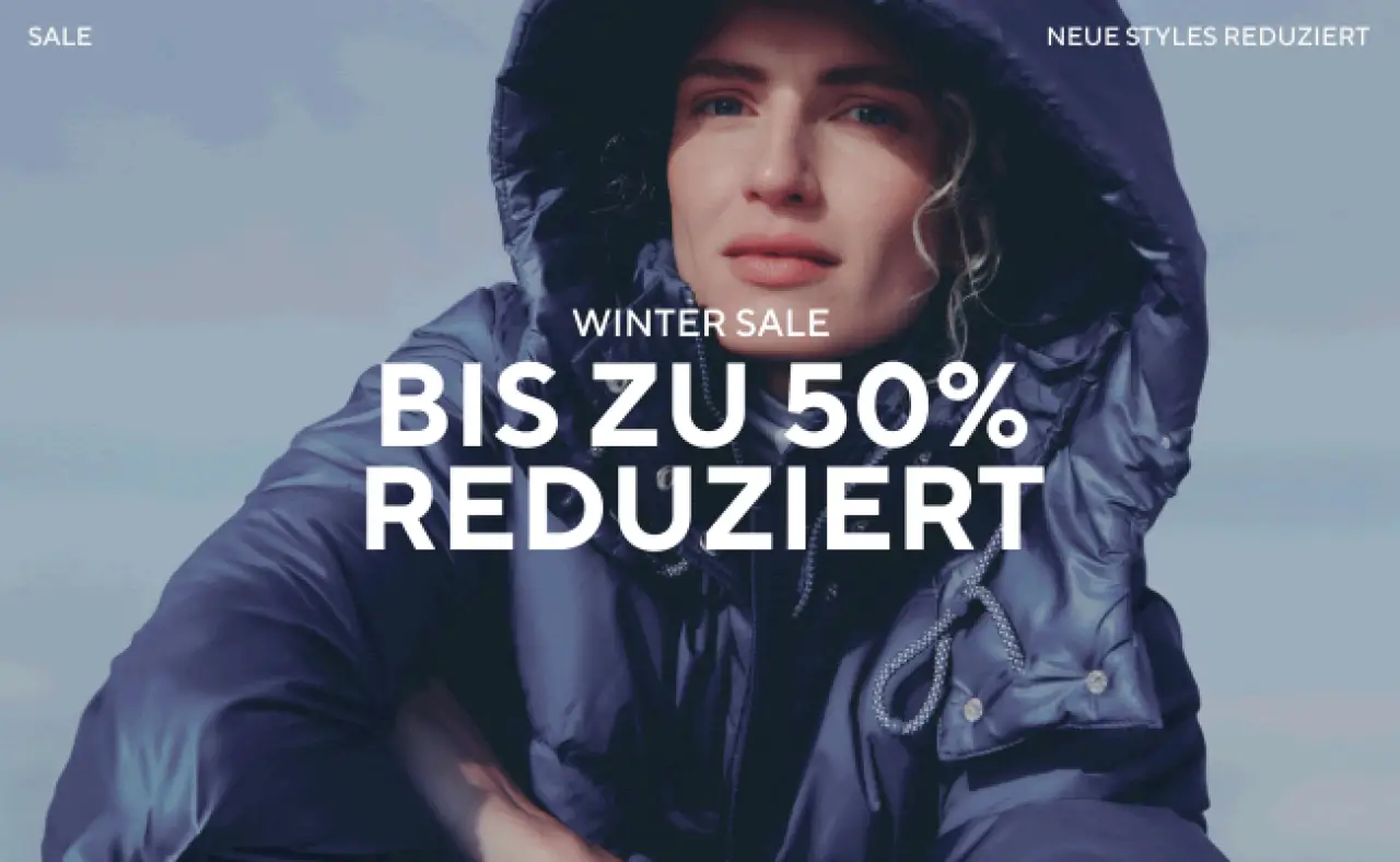 Wintersale bei Tom Tailor: Bis zu 50% Rabatt auf viele Styles!