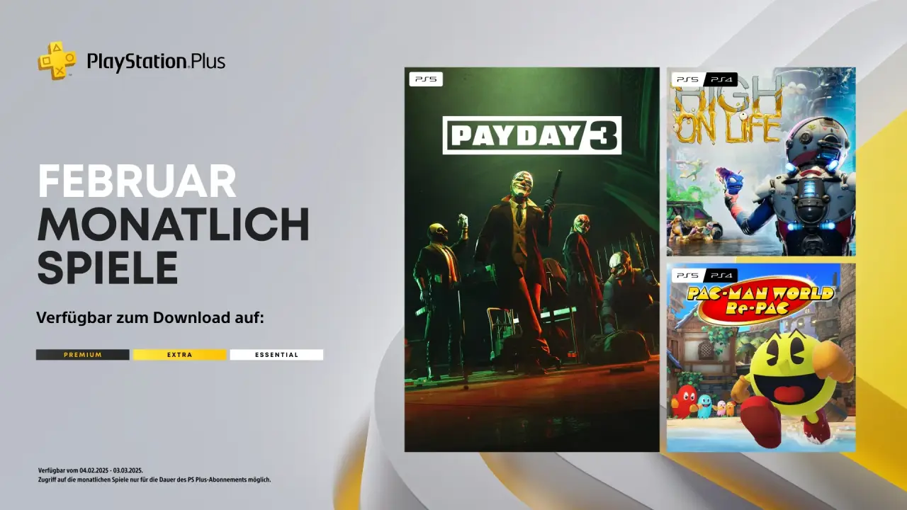 PlayStation Plus Gratis-Spiele ab dem 4. Februar 🎮