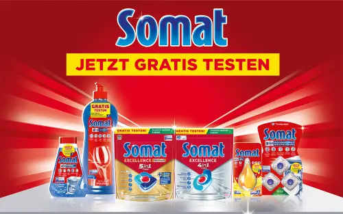 100 % Cashback auf Somat – jetzt Produkte testen und Geld zurückbekommen