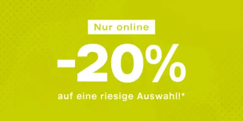 Osterrabatt bei Deichmann: 20 % auf ausgewählte Artikel im Onlineshop