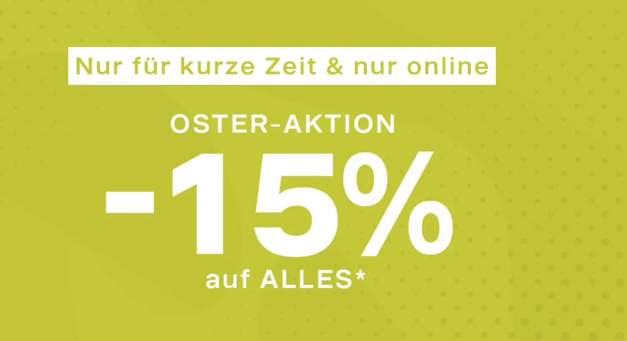 15% auf alles bei Deichmann - nur für bis morgen