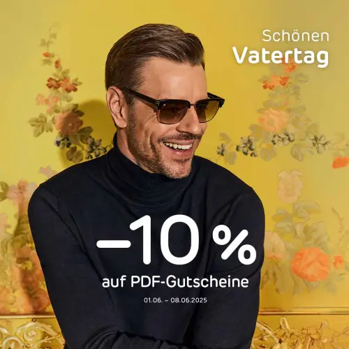 Vatertagsaktion bei sehen!wutscher: 10 % Rabatt auf alle PDF-Gutscheine