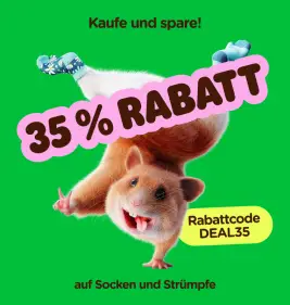 35 % Rabatt auf Socken und Strumpfhosen bei Dedoles