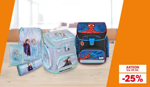 25 % Rabatt auf Schultaschen & Sets bei LIBRO