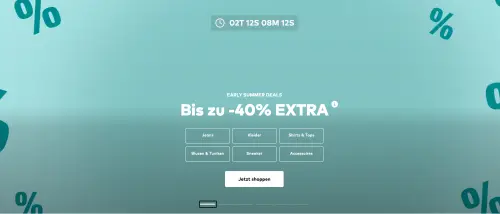 Early Summer Deals bei About You: Bis zu 40 % Rabatt bis 15. Juni