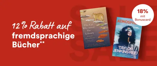 Bis zu 18 % Rabatt auf fremdsprachige Bücher bei Thalia.at