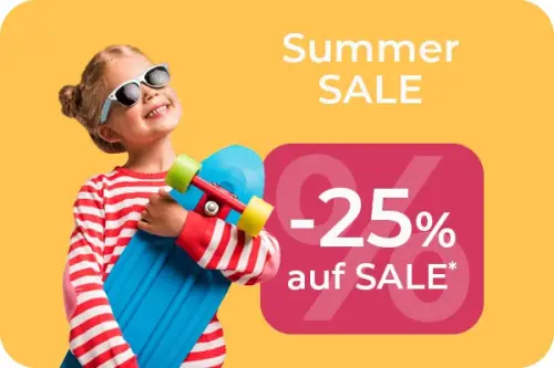Doppelt sparen bei babymarkt: 25 % Extra-Rabatt auf alles im Sale