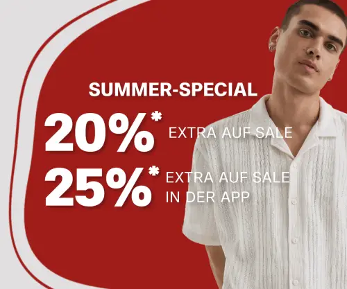 Sommeraktion bei s.Oliver: 20 % im Webshop, 25 % in der App auf reduzierte Artikel