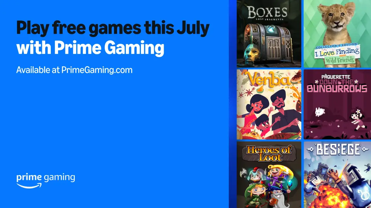 Prime Gaming: Diese 6 Spiele bekommst du im Juli kostenlos