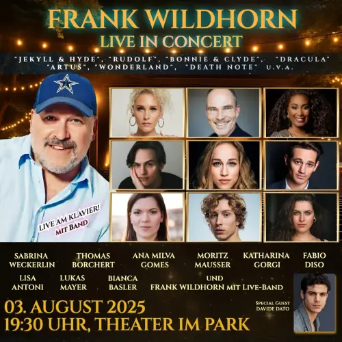 Frank Wildhorn live in Wien: Exklusiver Konzert-Rabatt bis 3. August