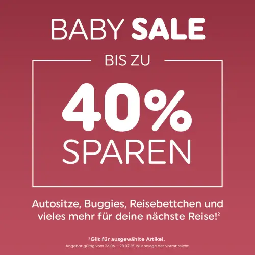 Bis zu 40âŻ% Rabatt im Baby Sale bei Smyths Toys