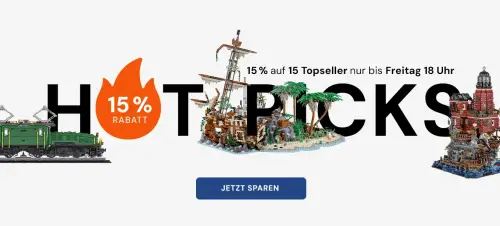 15% Rabatt auf Bestseller bei Blue Brixx bis 1. August