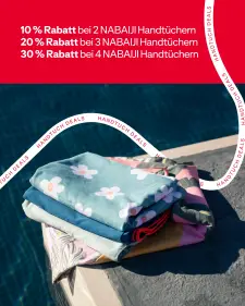 Decathlon 30% Rabatt auf Nabaiji XL Microfaser HandtĂĽcher