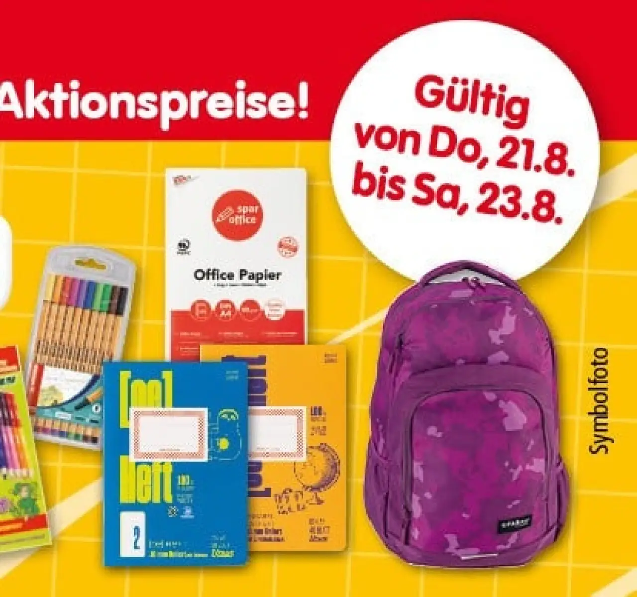 Interspar 20% Rabatt auf Schulartikel