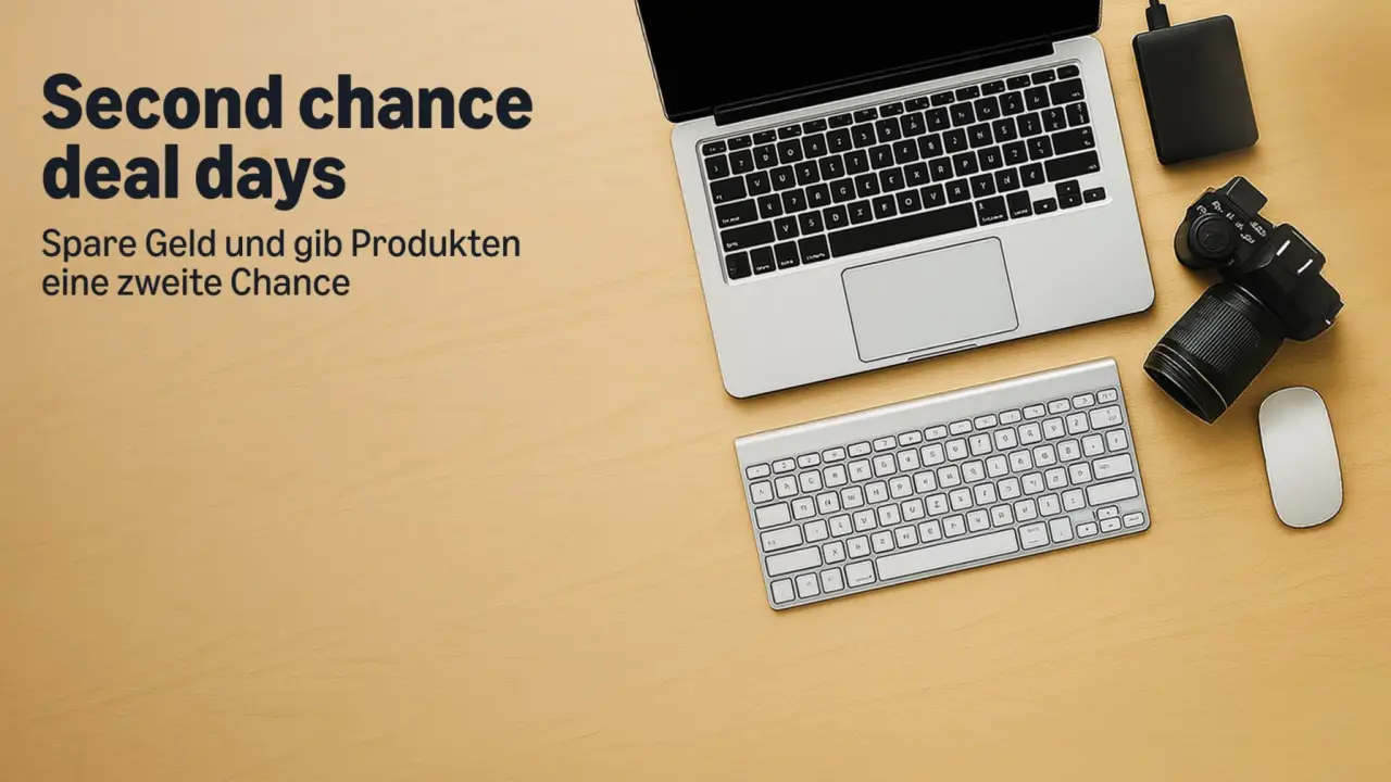 Amazon Second Chance Deal Days bis zu 50% Rabatt auf Second-Hand-Artikel
