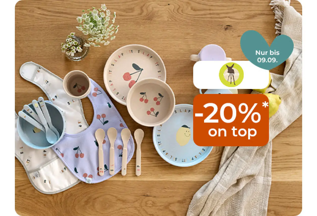 20% Rabatt auf alle Produkte der Marke Lässig bei Babymarkt