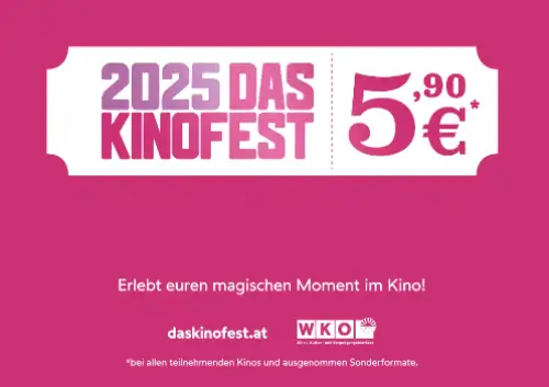 Das Kinofest: Kinotickets für nur 5,90€