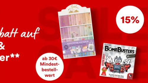 Thalia: 15% Rabatt auf Spielwaren & Kalender