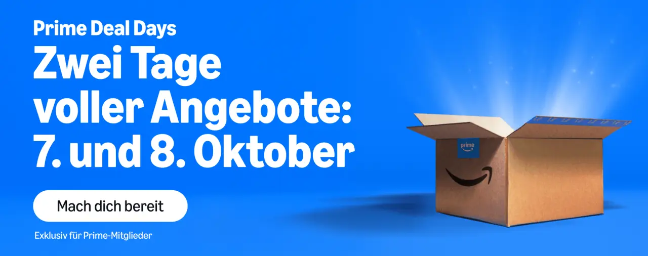 Vorankündigung: Prime Deal Days vom 7. Oktober bis 8. Oktober