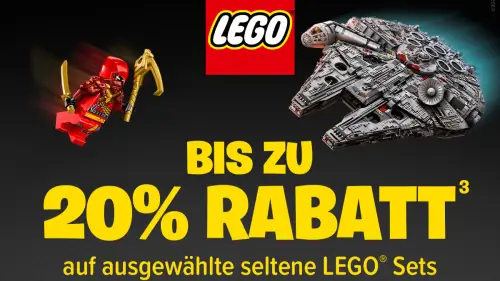 Bis zu 20% Rabatt auf seltene Lego-Sets bei Smythtoys