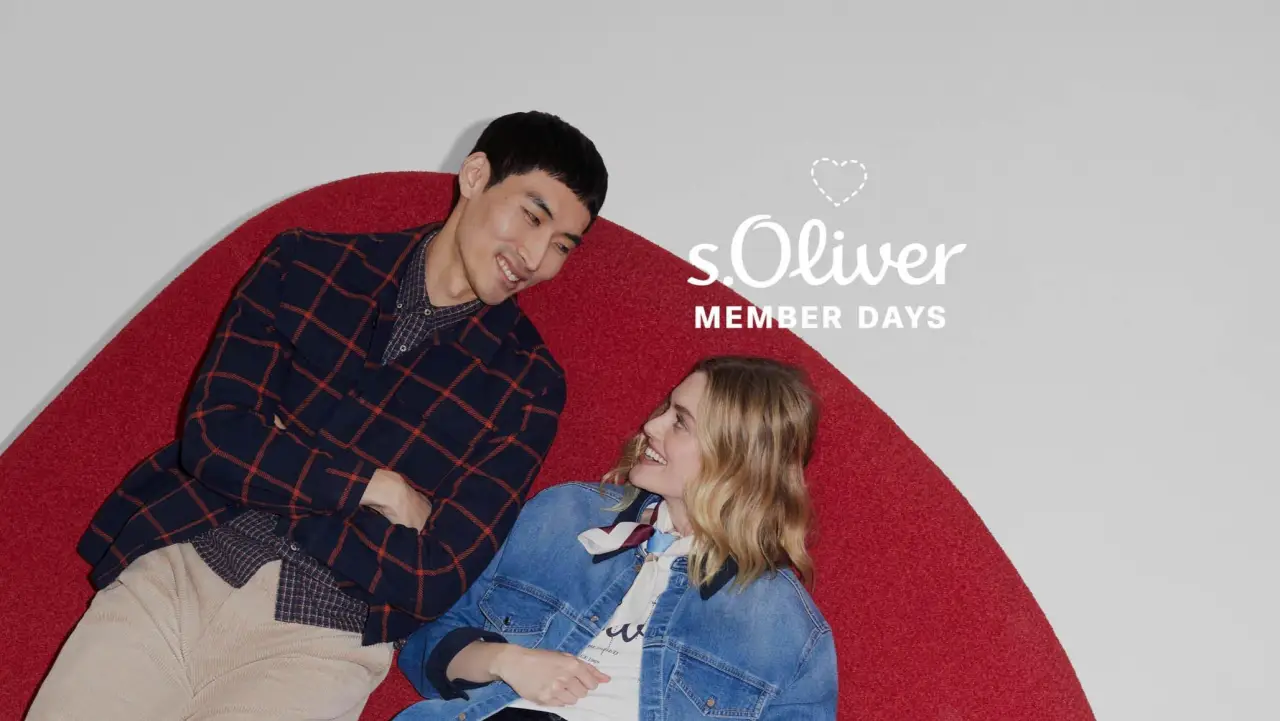 20% Rabatt bei den Memberdays von s.Oliver