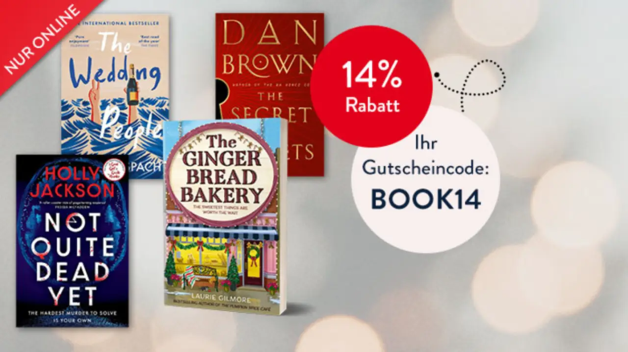 Hugendubel - 14% Rabatt auf fremdsprachige Bücher