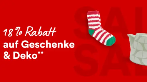 18% Rabatt auf Geschenke & Deko bei Thalia