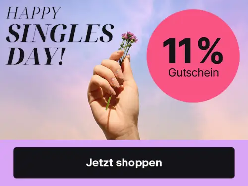 Flaconi 11% Rabatt am Singles Day