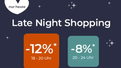 Late Night Shopping bei Babymarkt 12 % Rabatt