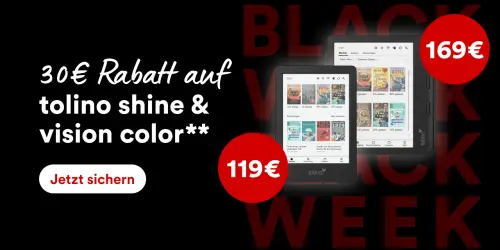 Thalia 30€ Rabatt auf tolino shine & tolino vision color